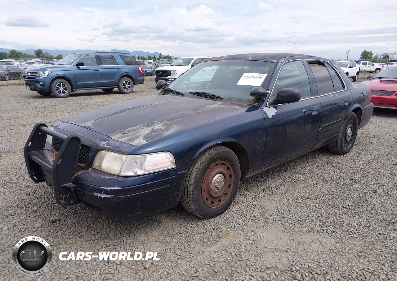 2005 Ford Crown Victoria Police VIN:2FAFP71W95X124123 - 2