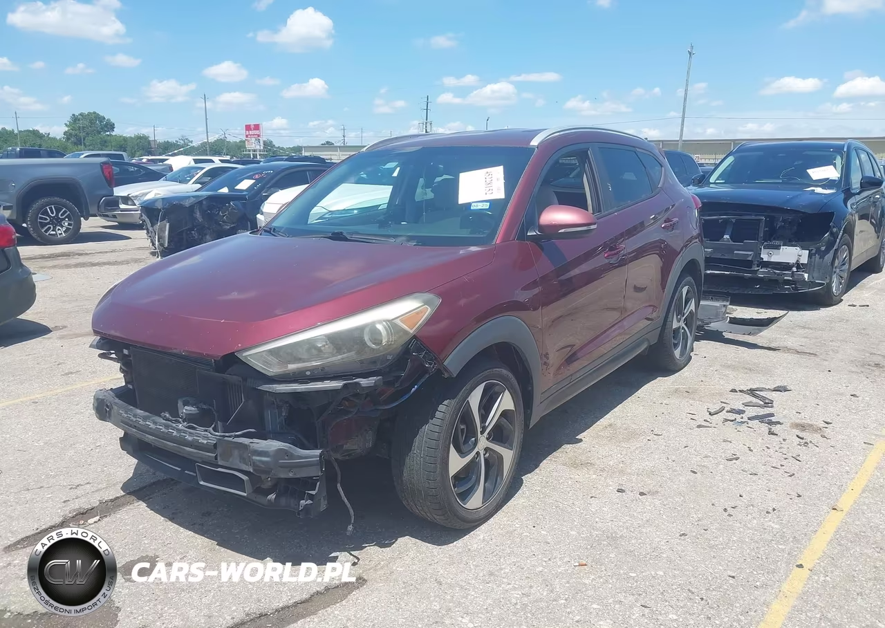 2016 Hyundai Tucson Sport VIN:KM8J33A23GU076873 - 2