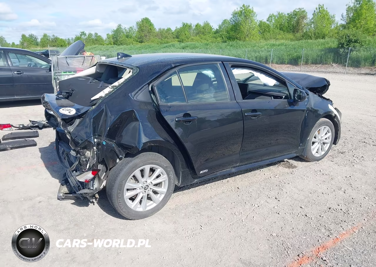 2025 Toyota Corolla Hybrid Le VIN:JTDBDMHE7SJ013216 - 4