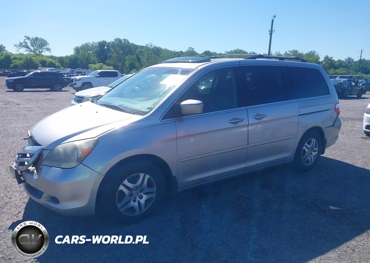 2007 Honda Odyssey Ex-L VIN:5FNRL38757B426196 - 2