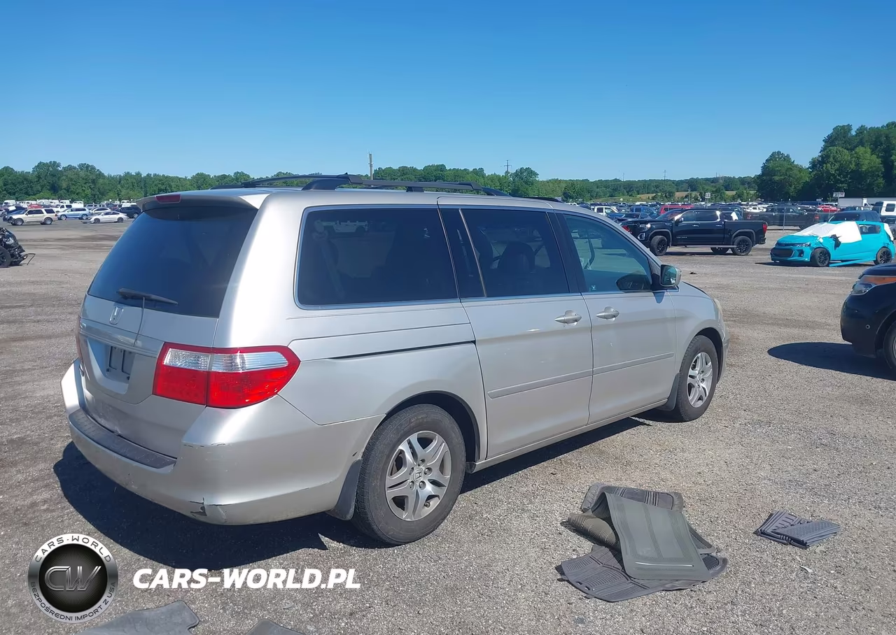 2007 Honda Odyssey Ex-L VIN:5FNRL38757B426196 - 4
