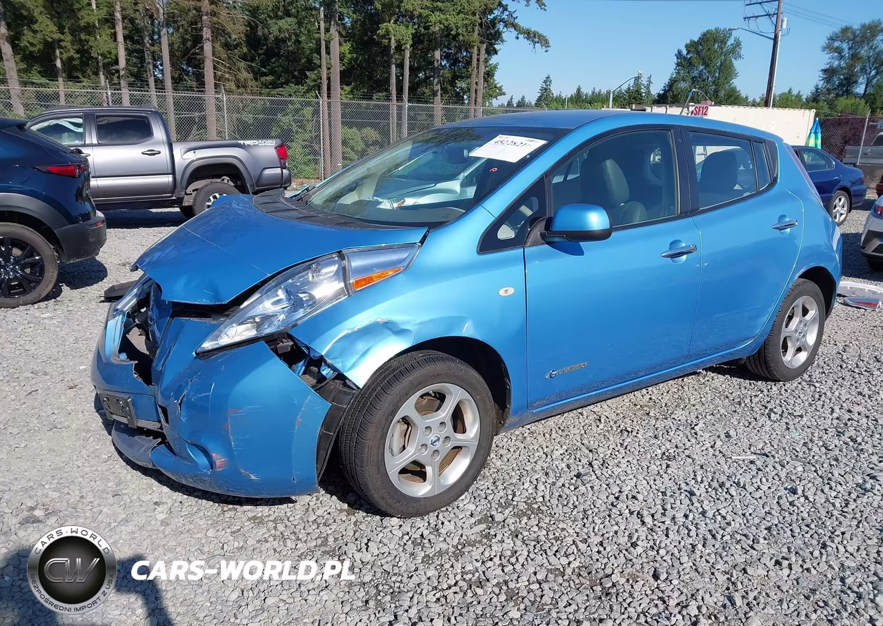 2011 Nissan Leaf Sl VIN:JN1AZ0CP3BT001327 - 2