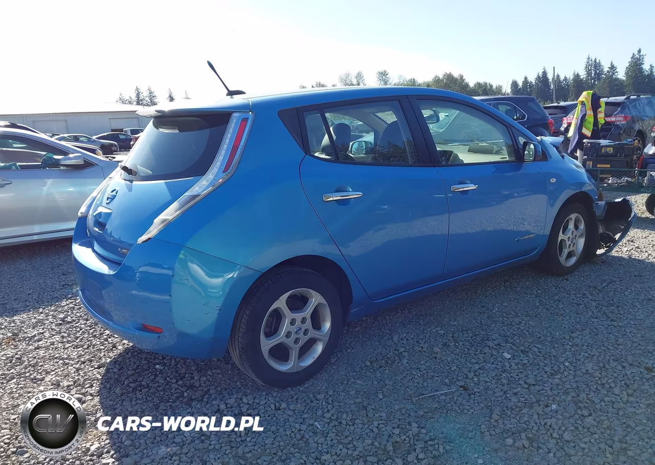 2011 Nissan Leaf Sl VIN:JN1AZ0CP3BT001327 - 4