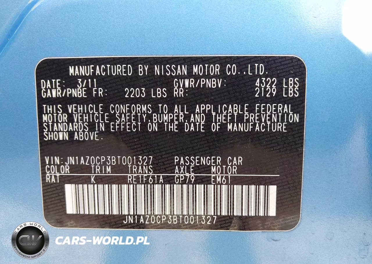 2011 Nissan Leaf Sl VIN:JN1AZ0CP3BT001327 - 9