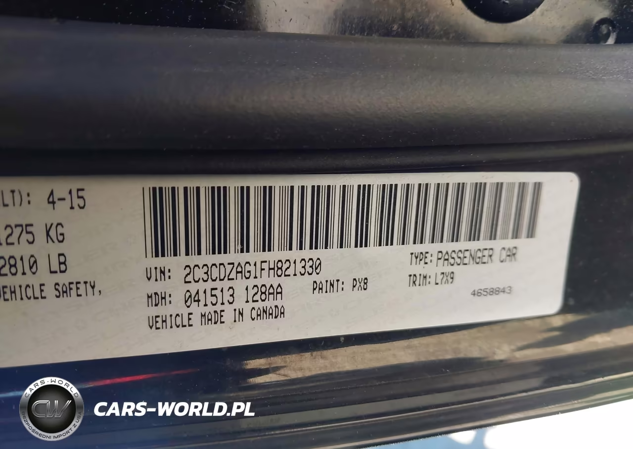 2015 Dodge Challenger Sxt VIN:2C3CDZAG1FH821330 - 9
