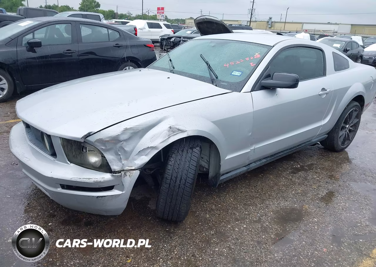 2007 Ford Mustang V6 Deluxe-V6 Premium VIN:1ZVFT80N875244100 - 2