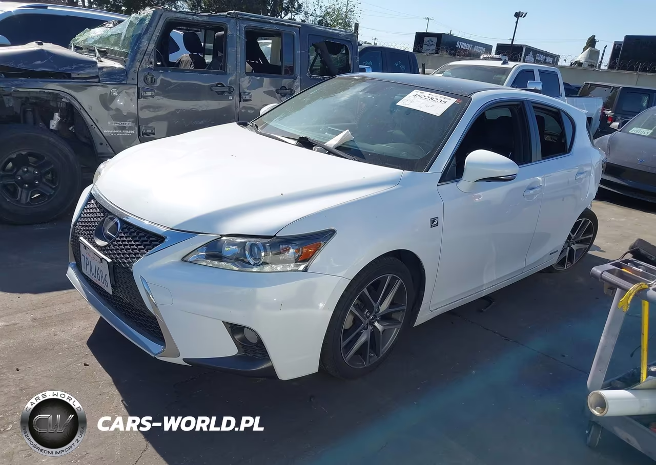 2016 Lexus Ct 200H VIN:JTHKD5BH1G2254360 - 2