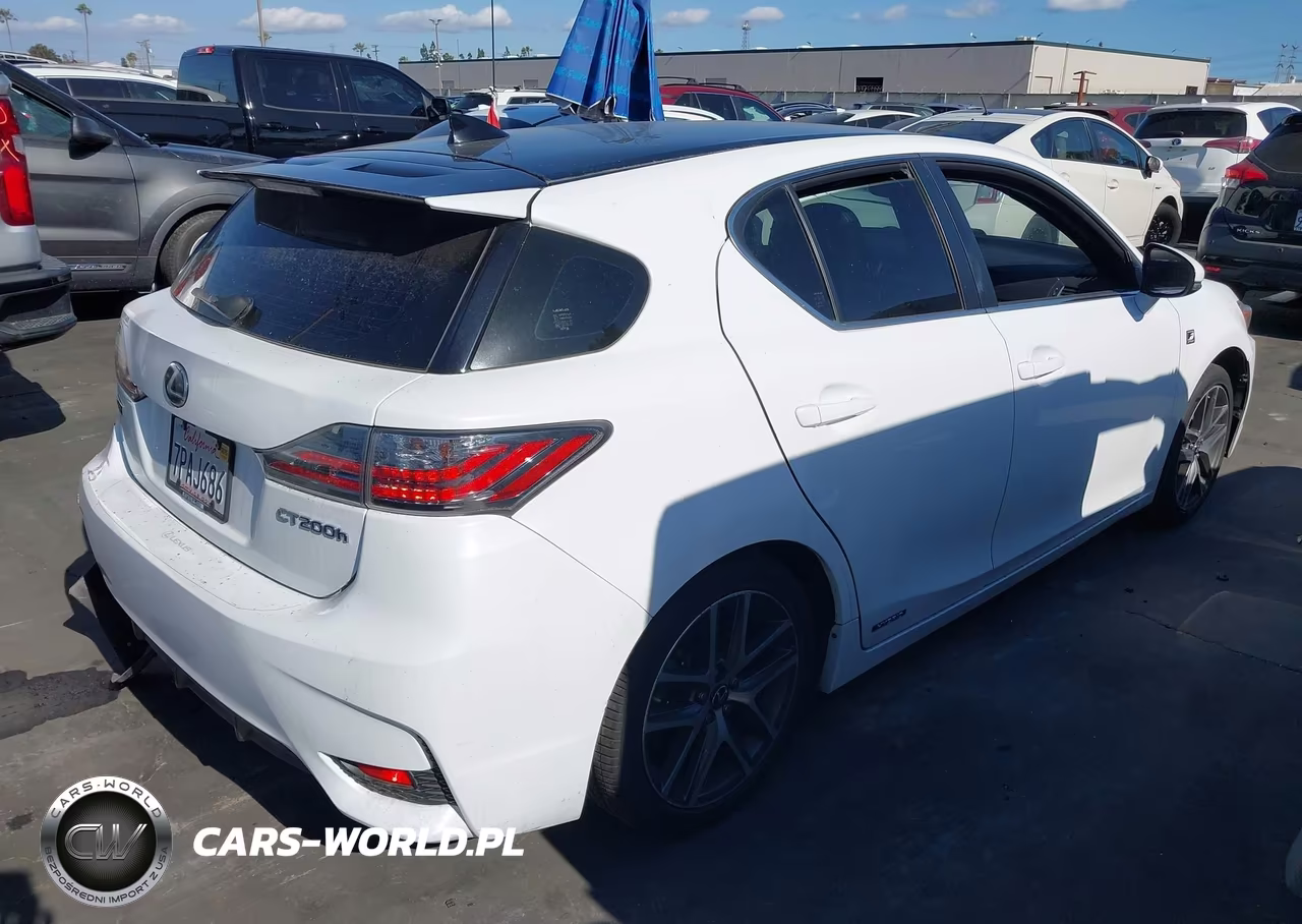 2016 Lexus Ct 200H VIN:JTHKD5BH1G2254360 - 4