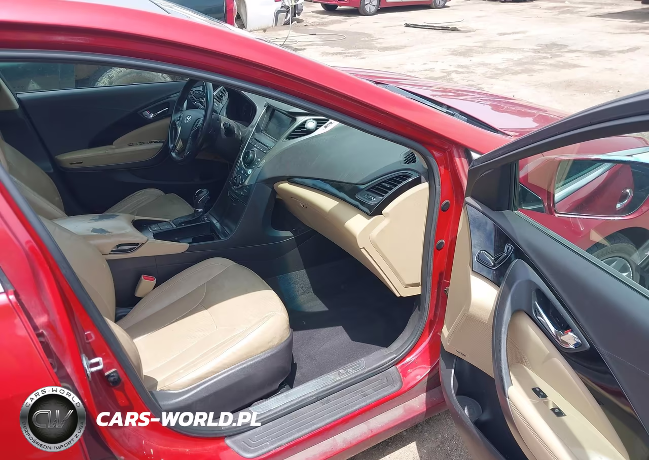 2012 Hyundai Azera VIN:KMHFH4JG1CA163515 - 5