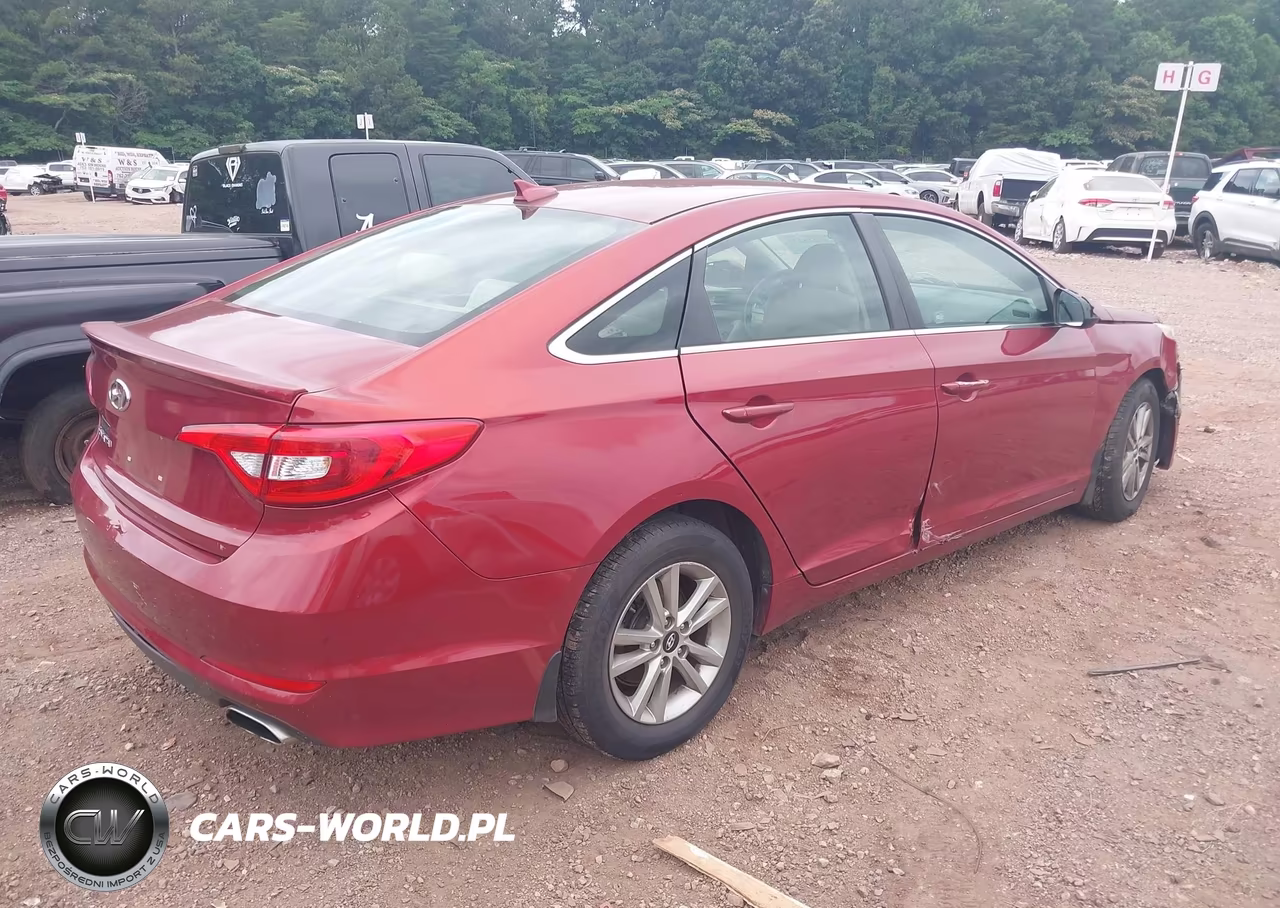 HYUNDAI SONATA SE VIN:5NPE24AF2FH176537 - 4