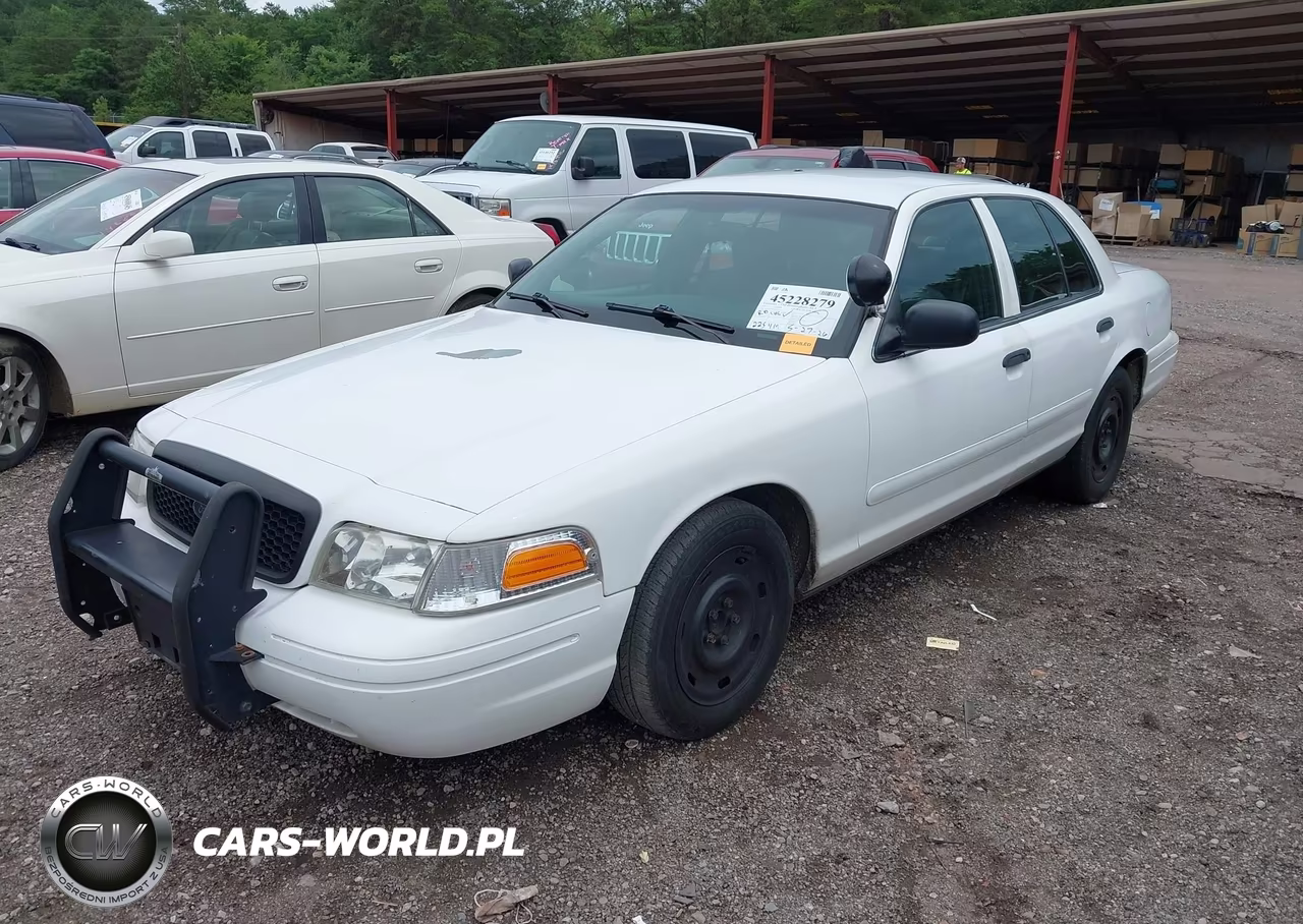 2003 Ford Crown Victoria Police VIN:2FAFP71W33X170544 - 2