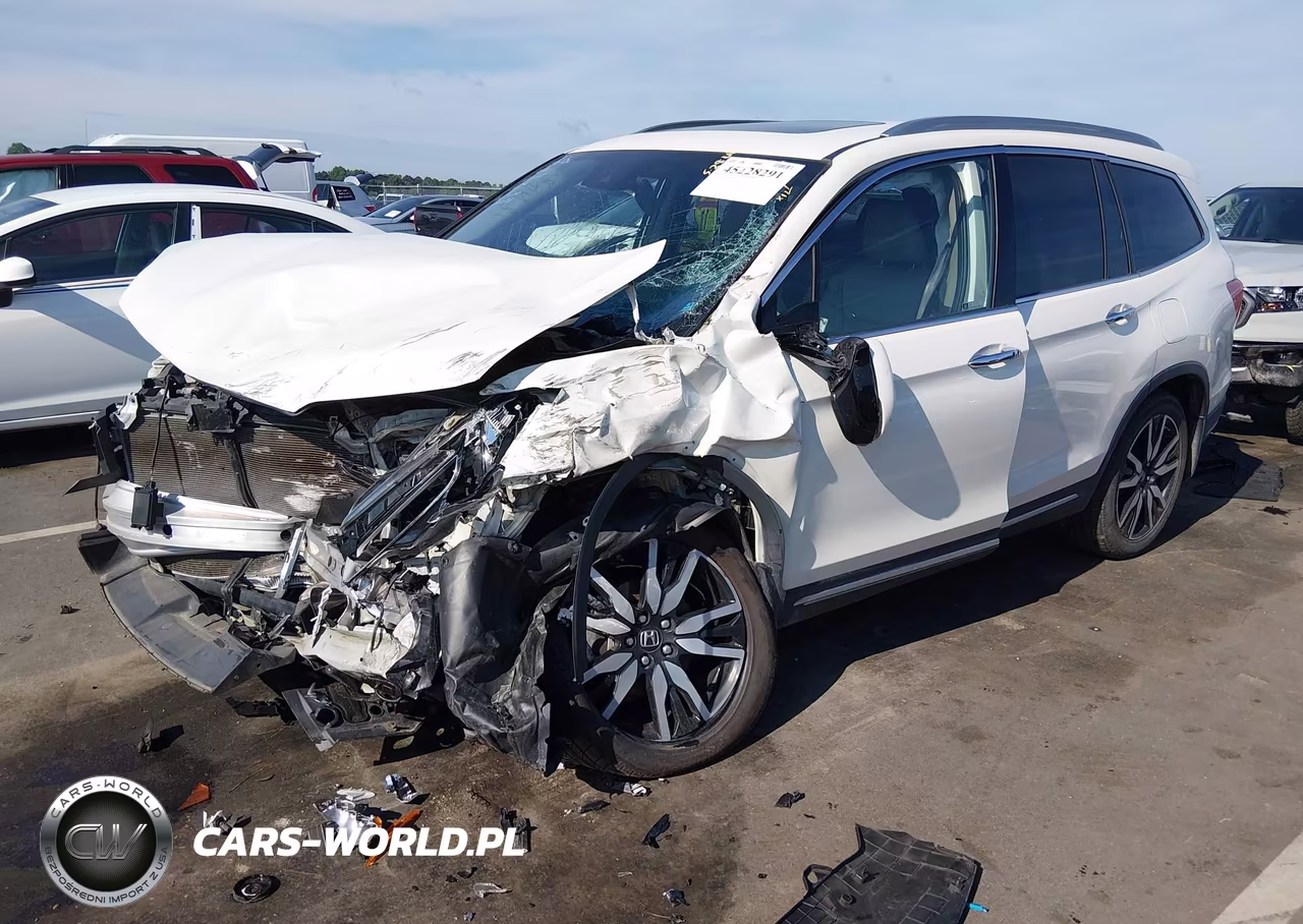 2019 Honda Pilot Touring VIN:5FNYF5H94KB020161 - 2
