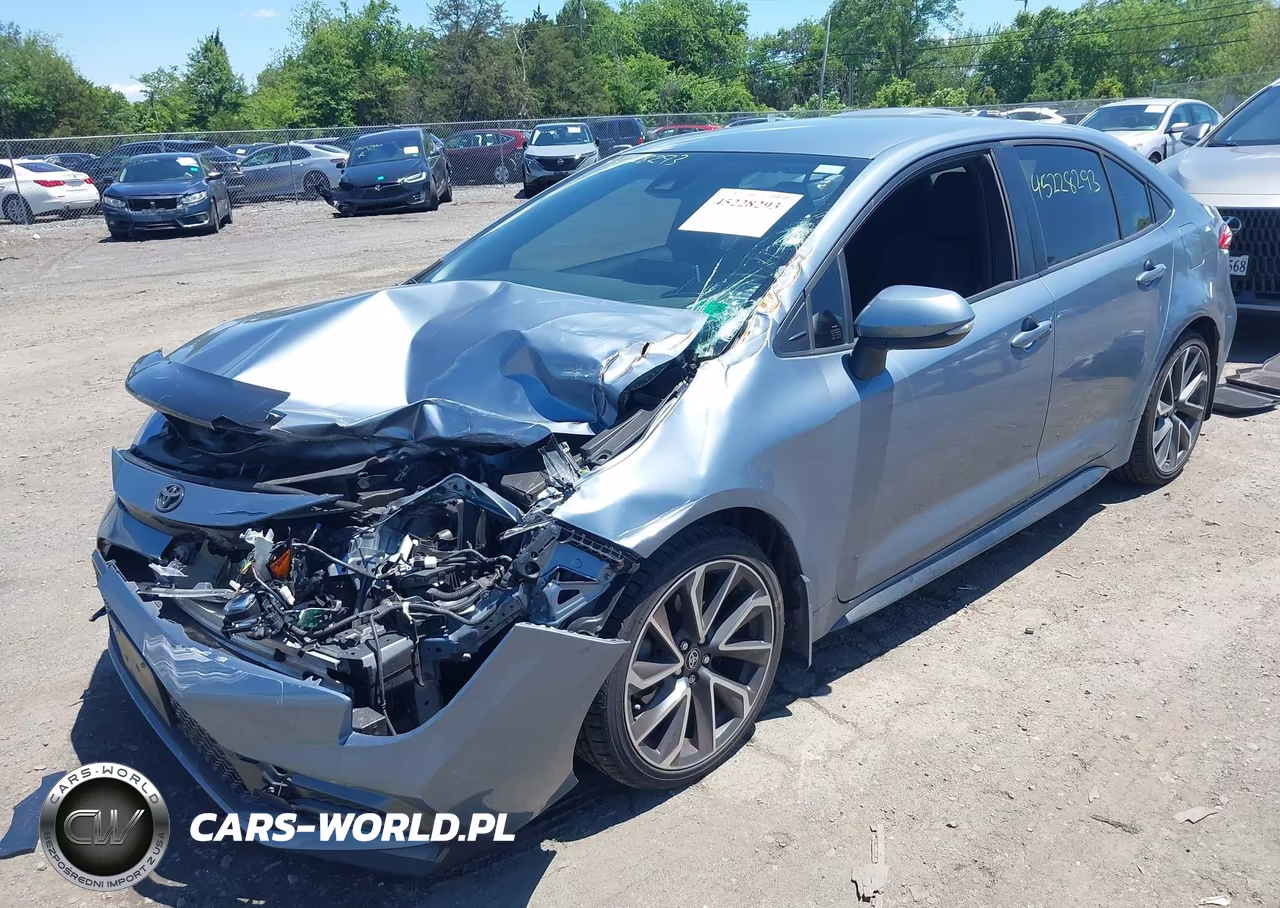 2021 Toyota Corolla Se VIN:JTDS4MCE6MJ076060 - 2