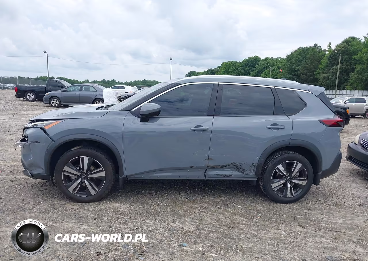 2022 Nissan Rogue Sl Fwd VIN:5N1BT3CA3NC697266 - 14