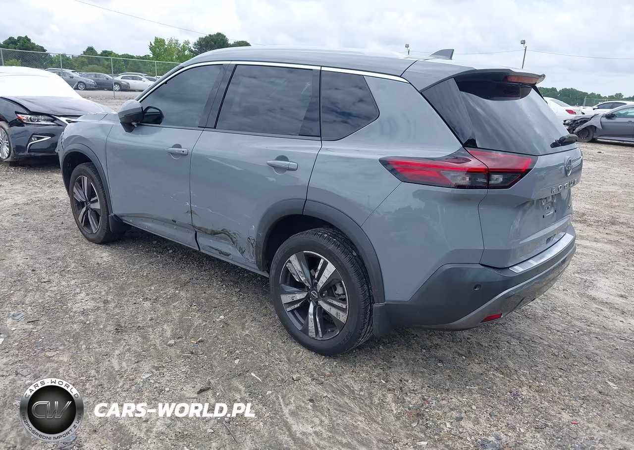2022 Nissan Rogue Sl Fwd VIN:5N1BT3CA3NC697266 - 3