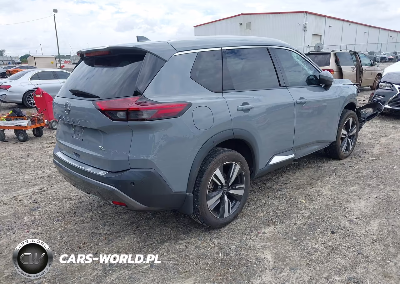 2022 Nissan Rogue Sl Fwd VIN:5N1BT3CA3NC697266 - 4