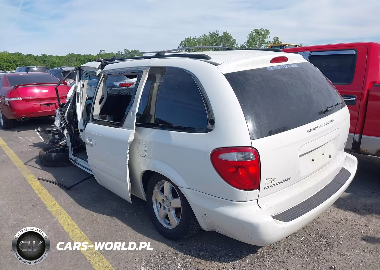2007 Dodge Grand Caravan Sxt VIN:2D4GP44L07R105601 - 3