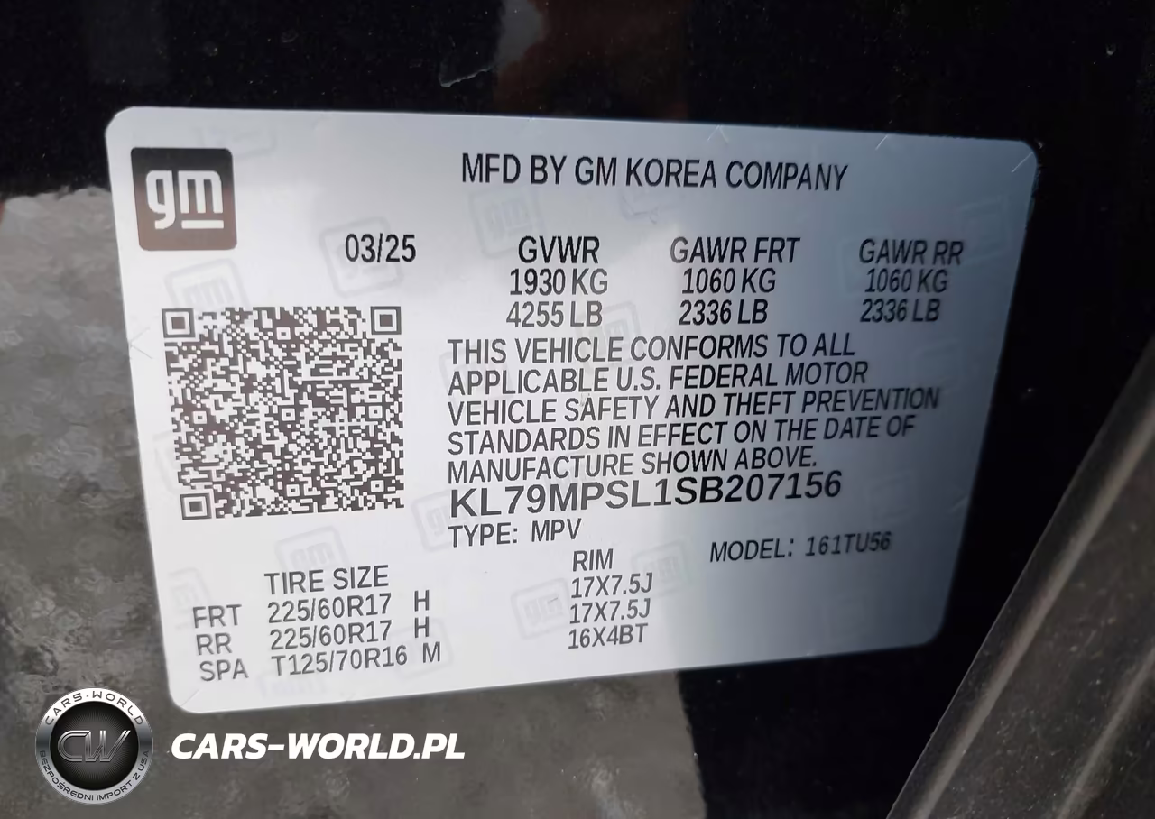 2025 Chevrolet Trailblazer Fwd Lt VIN:KL79MPSL1SB207156 - 9