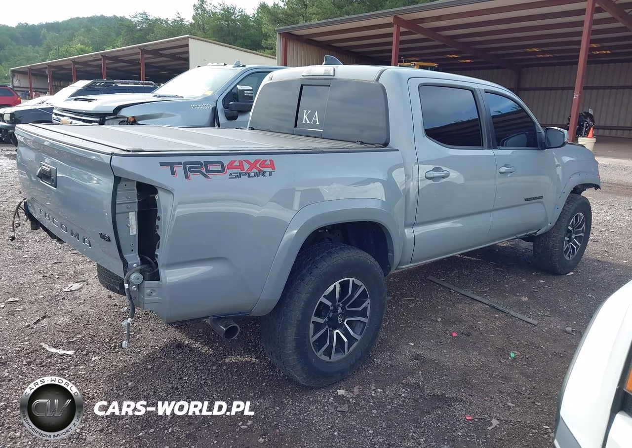 2021 Toyota Tacoma Trd Sport VIN:5TFCZ5AN0MX274418 - 4