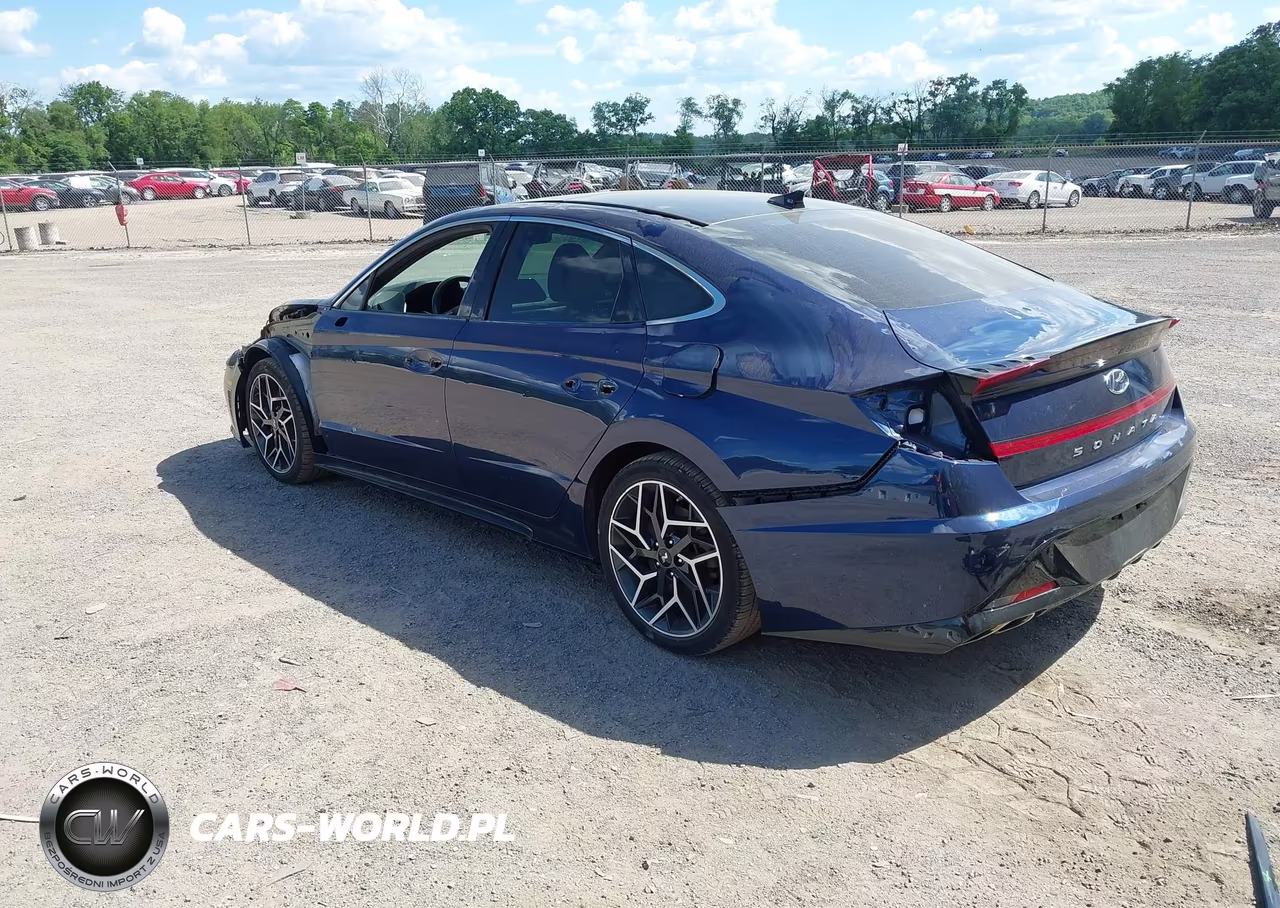 2021 Hyundai Sonata N Line VIN:5NPEK4JC4MH106251 - 3