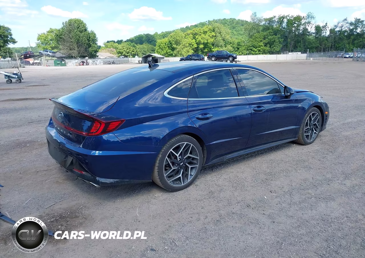 2021 Hyundai Sonata N Line VIN:5NPEK4JC4MH106251 - 4