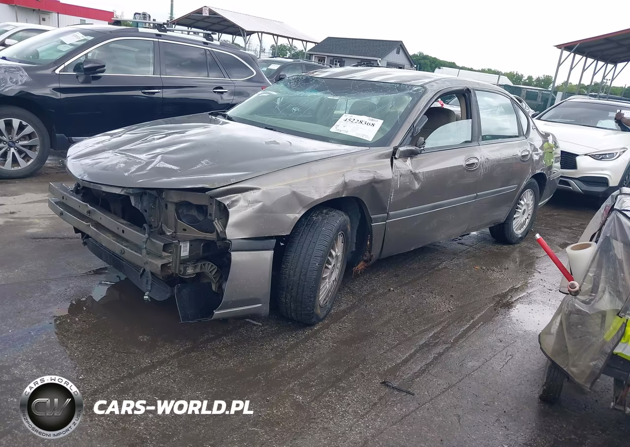 2002 Chevrolet Impala VIN:2G1WF55K329204762 - 2
