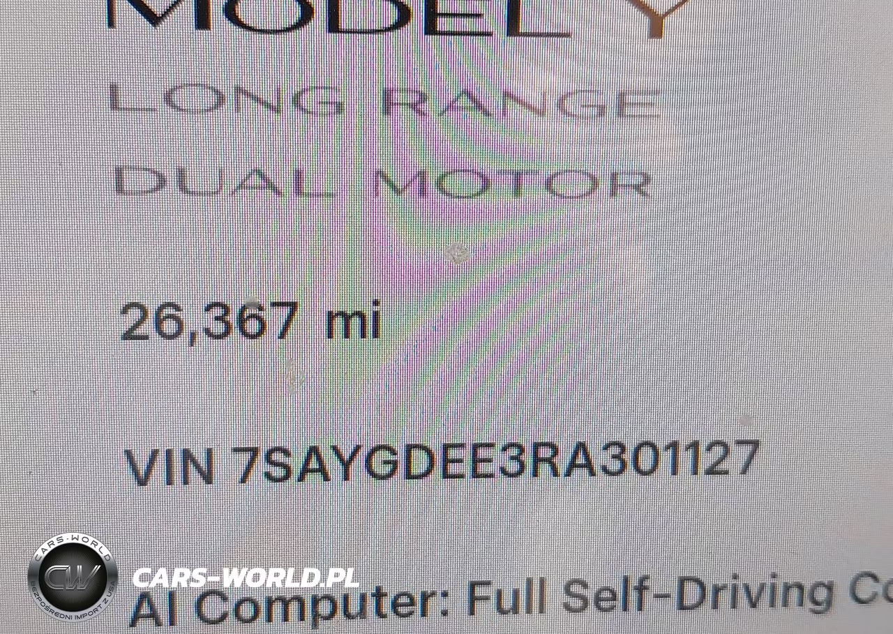 2024 Tesla Model Y Long Range Dual Motor All-Wheel Drive VIN:7SAYGDEE3RA301127 - 9