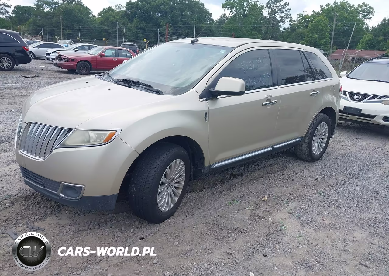 2011 Lincoln Mkx VIN:2LMDJ6JK6BBJ07637 - 2