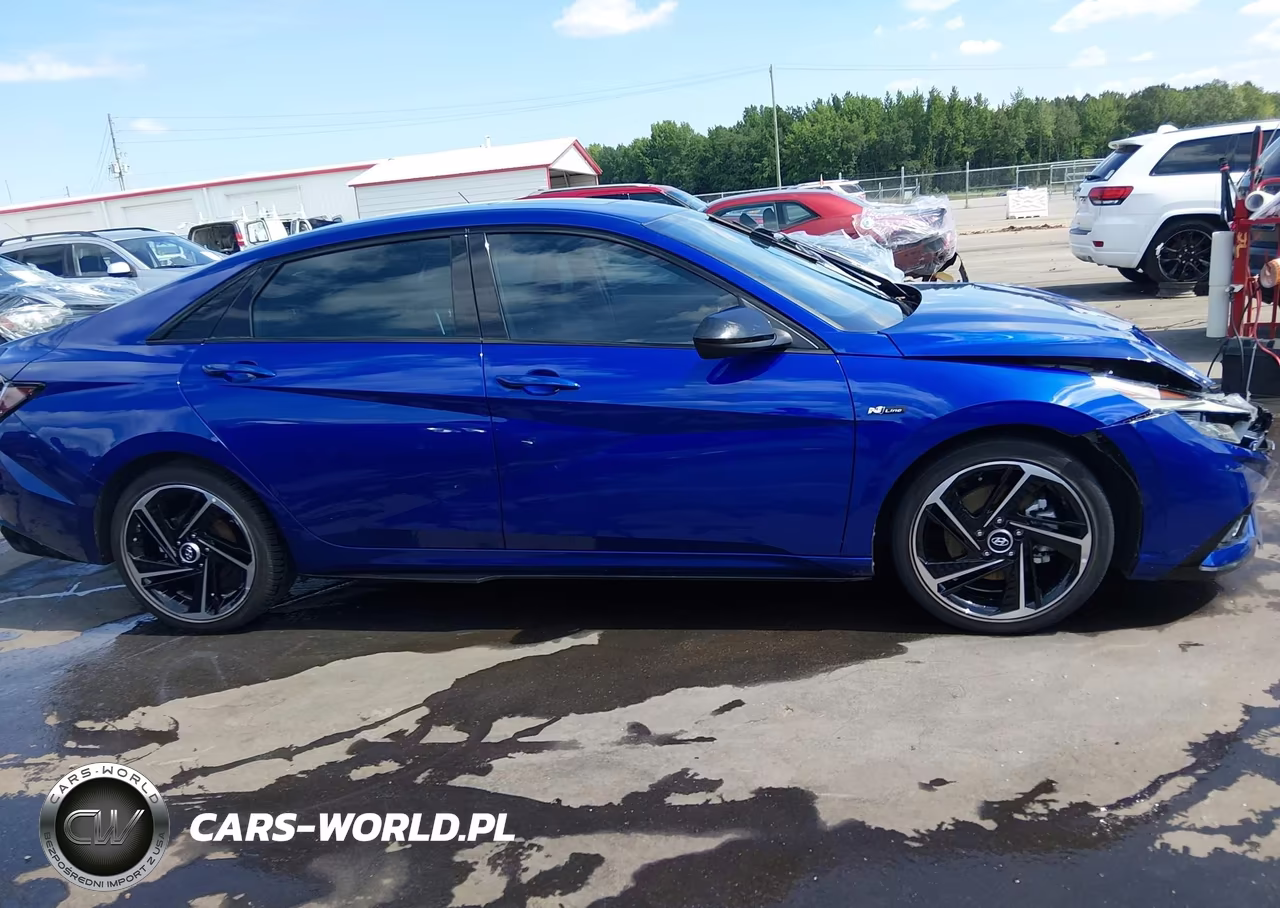 2021 Hyundai Elantra N Line VIN:KMHLR4AF2MU118431 - 13