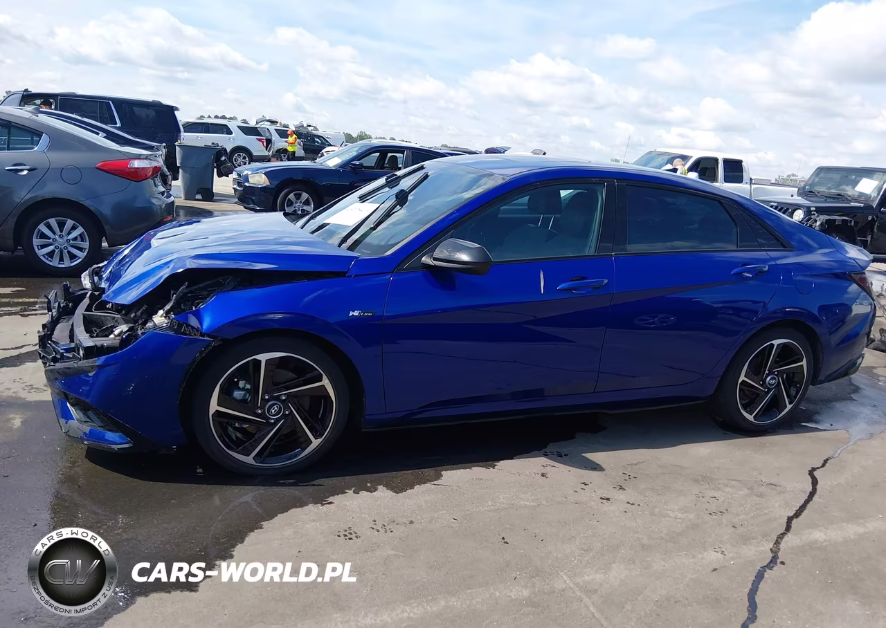 2021 Hyundai Elantra N Line VIN:KMHLR4AF2MU118431 - 14