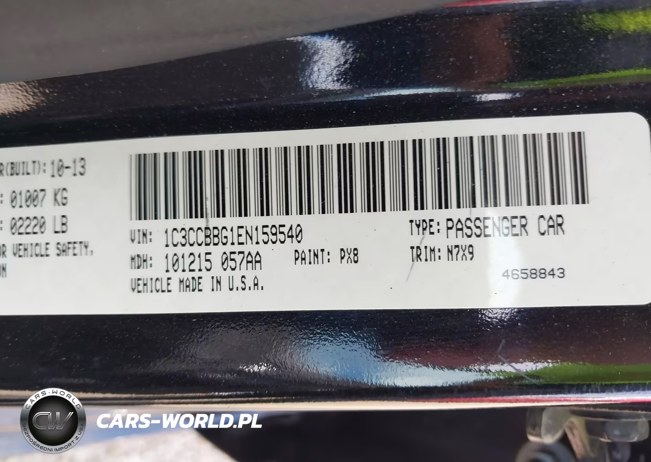 2014 Chrysler 200 Touring VIN:1C3CCBBG1EN159540 - 9