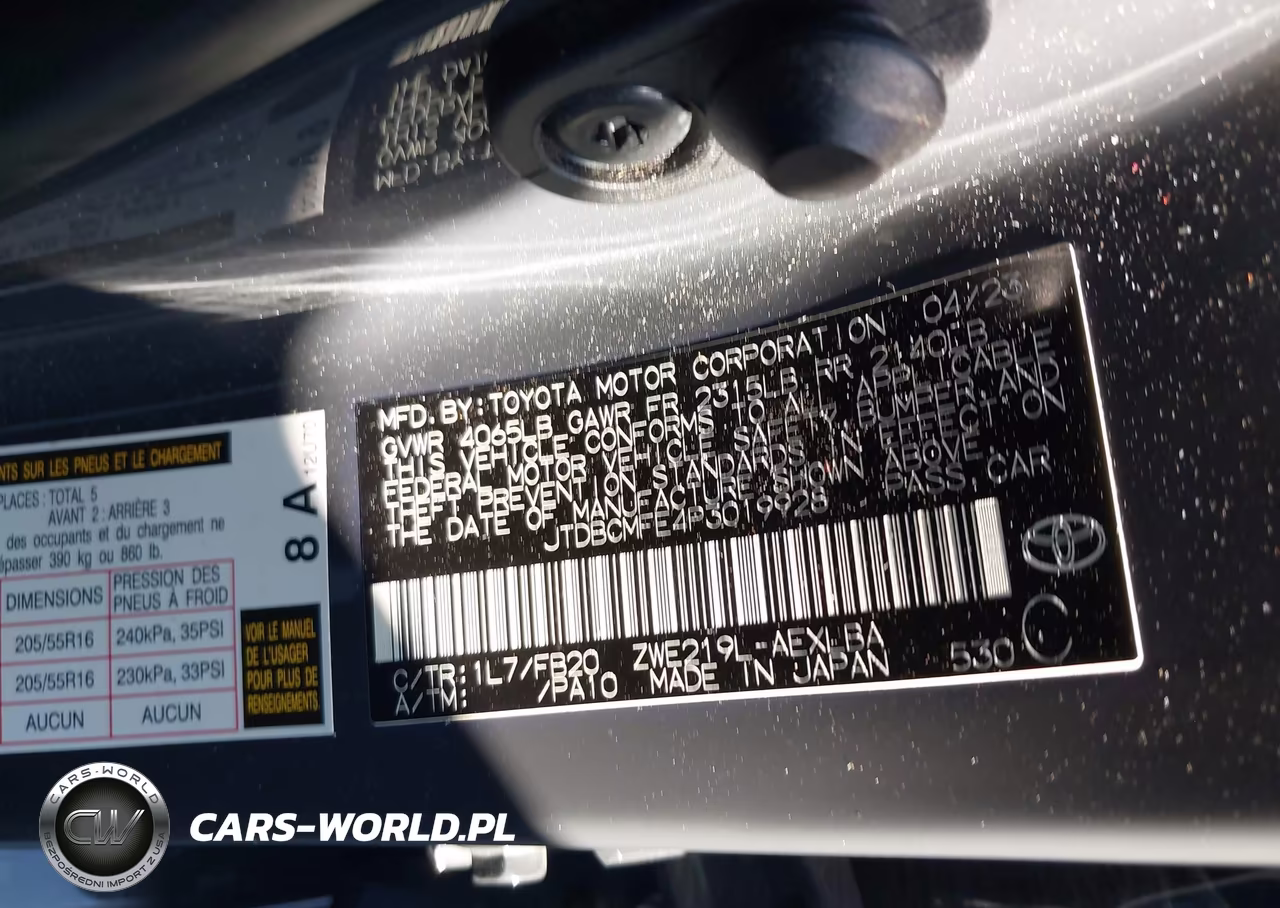 2023 Toyota Corolla Hybrid Le VIN:JTDBCMFE4P3019928 - 9