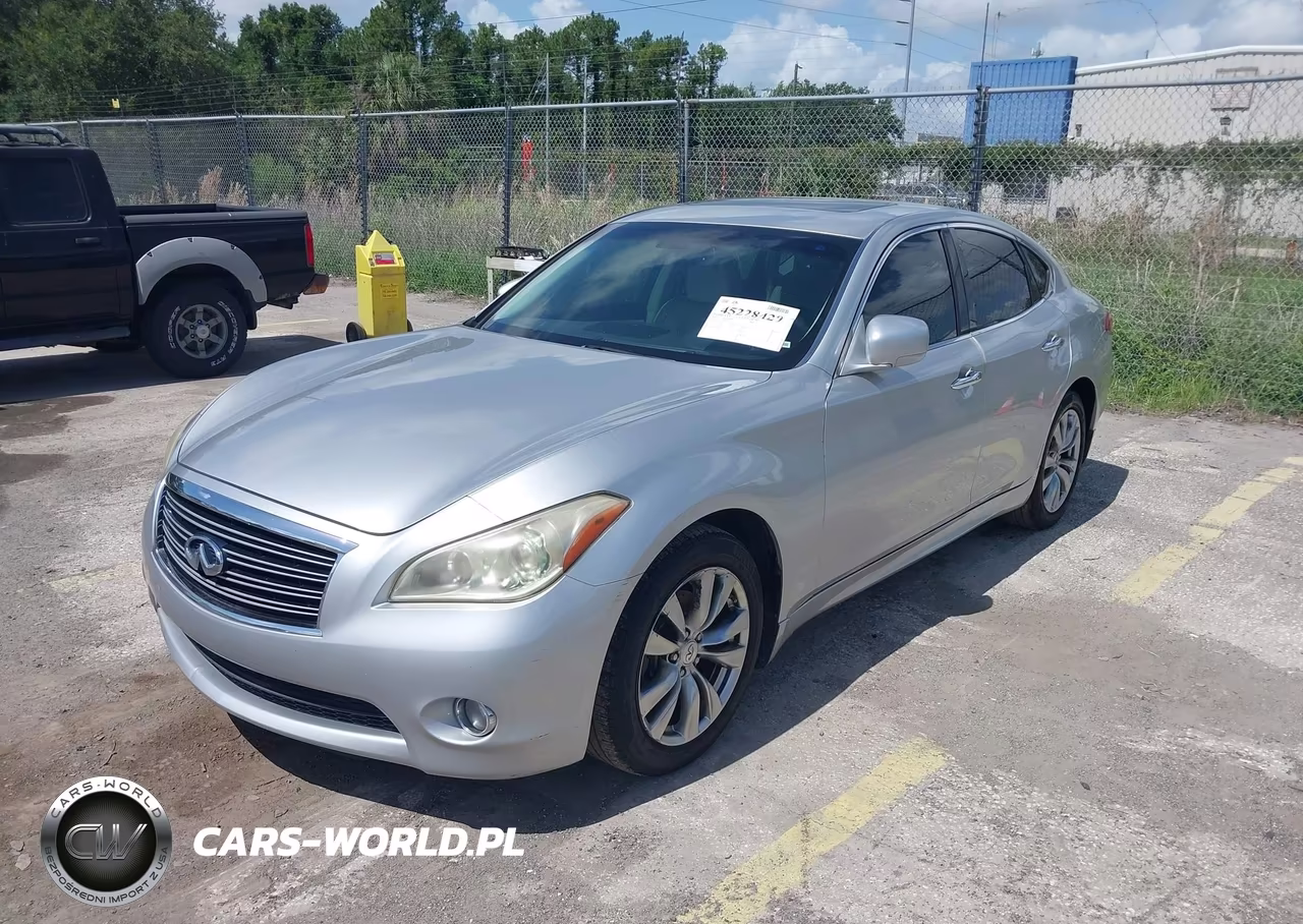 2013 Infiniti M37 VIN:JN1BY1AP2DM512556 - 2