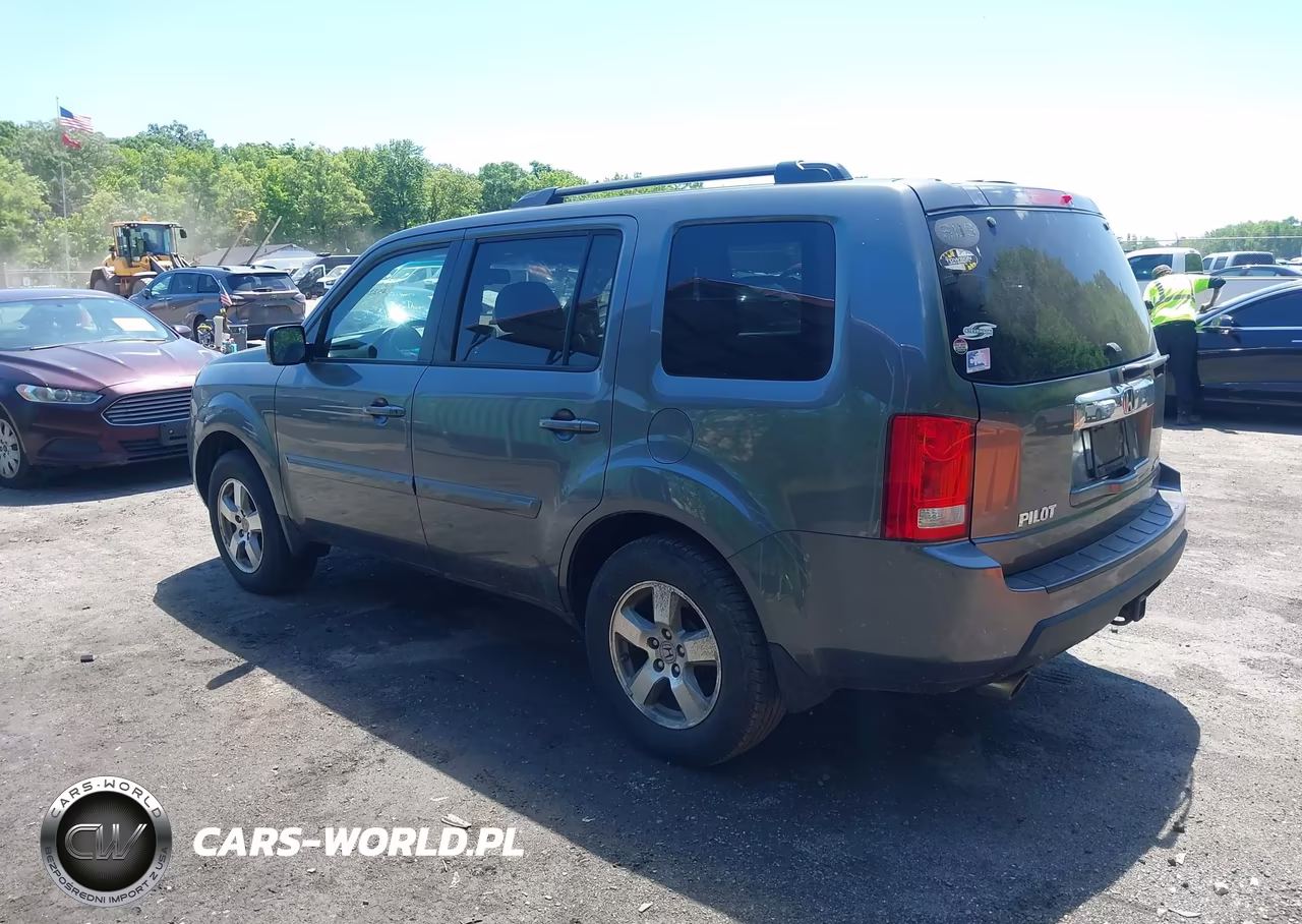 2011 Honda Pilot Ex-L VIN:5FNYF4H50BB036378 - 3