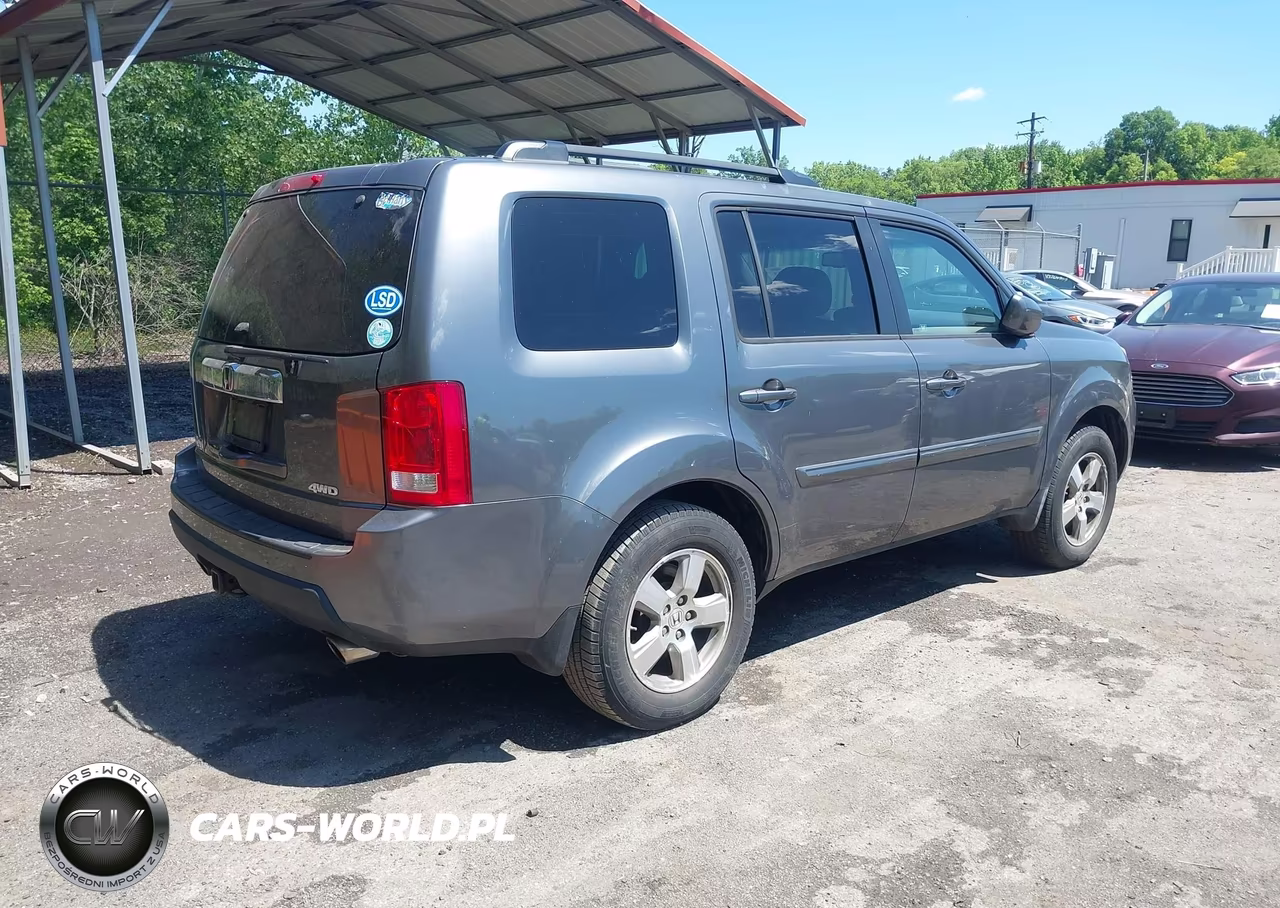 2011 Honda Pilot Ex-L VIN:5FNYF4H50BB036378 - 4