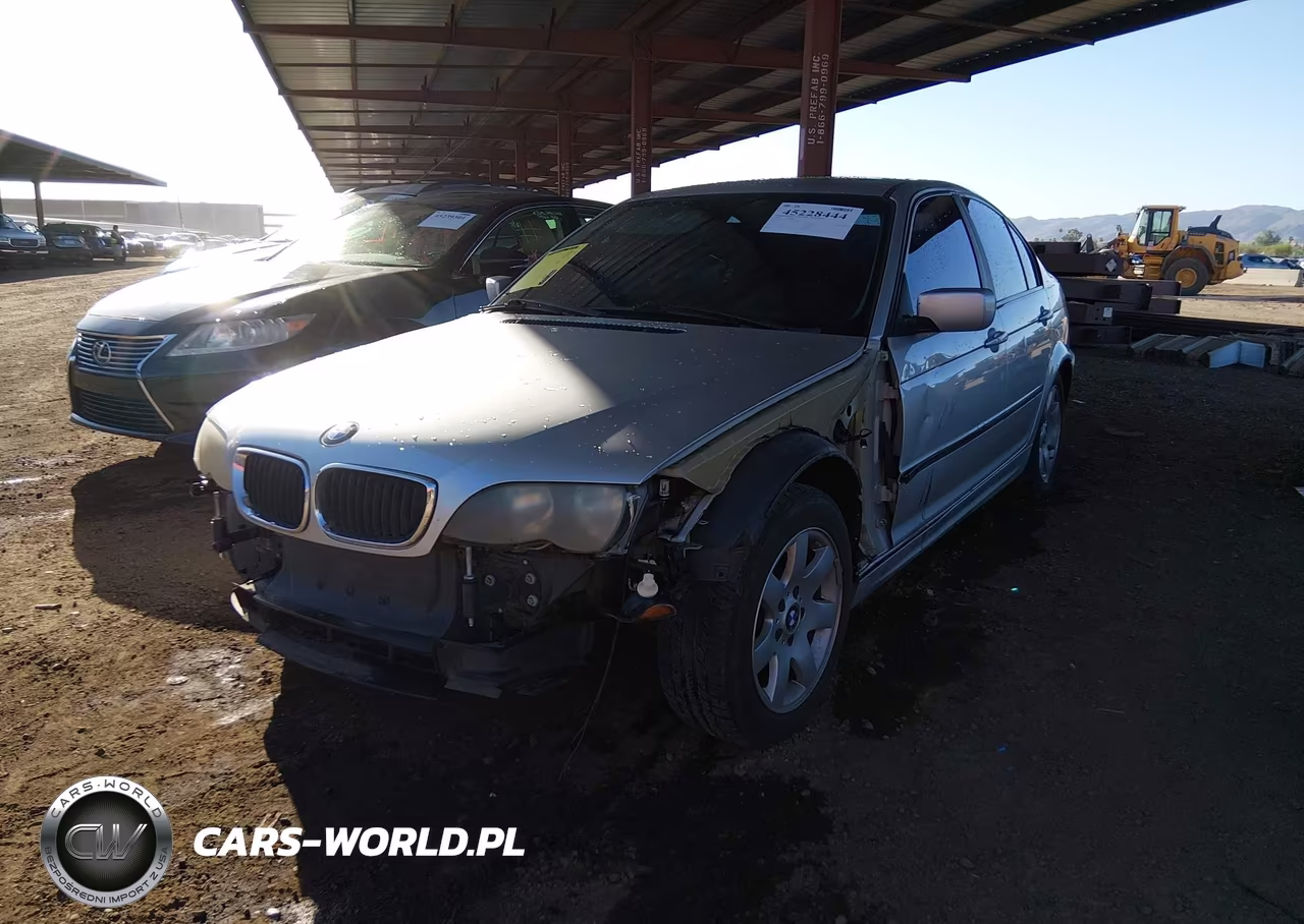 2004 BMW 325I VIN:WBAAZ33424KP89480 - 2