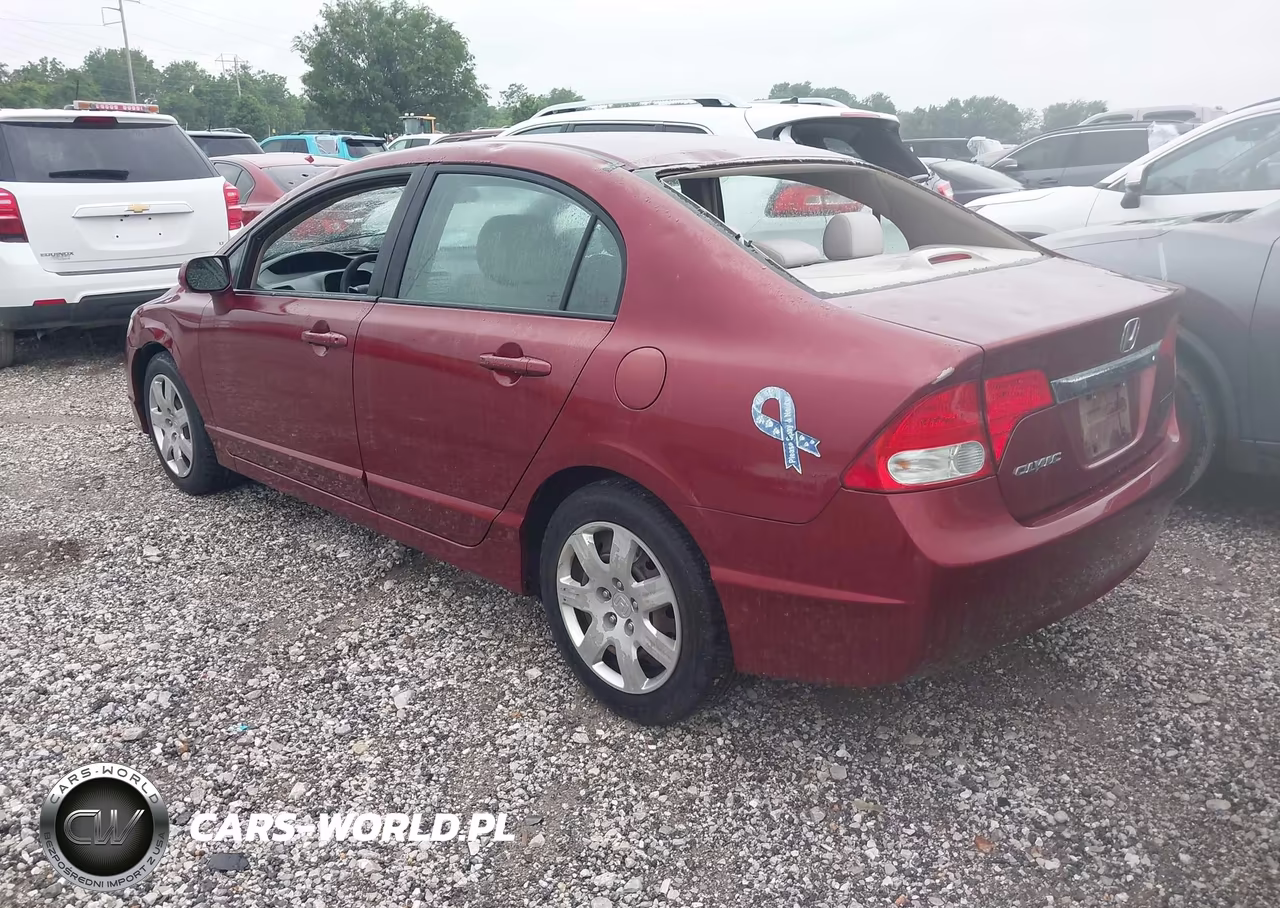 2010 Honda Civic Lx VIN:19XFA1F51AE031363 - 3