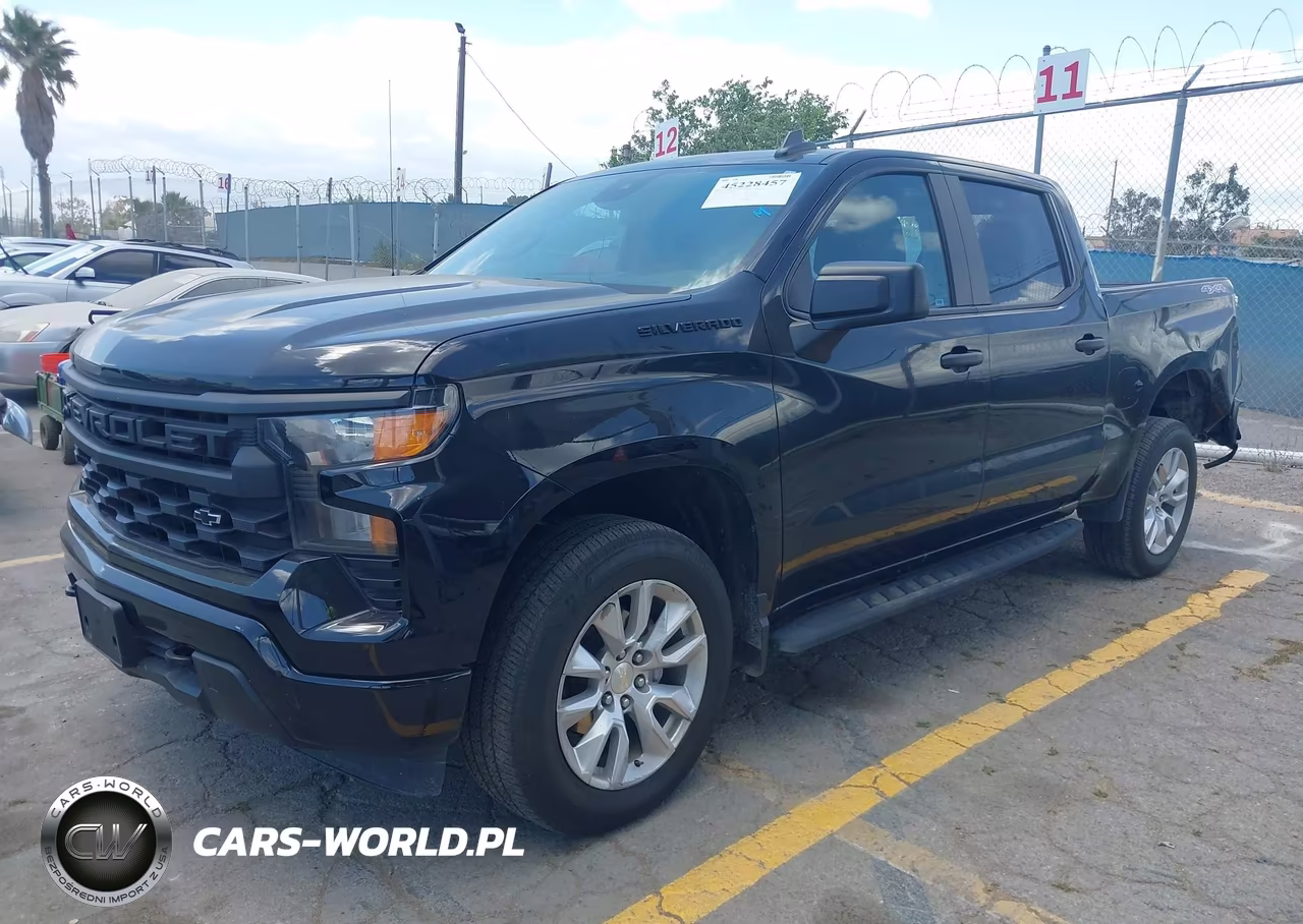 2023 Chevrolet Silverado 1500 4Wd Short Bed Custom VIN:3GCPDBEK3PG288840 - 2