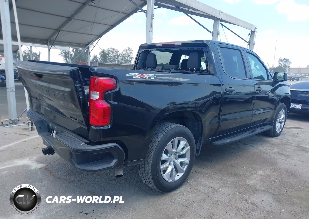 2023 Chevrolet Silverado 1500 4Wd Short Bed Custom VIN:3GCPDBEK3PG288840 - 4