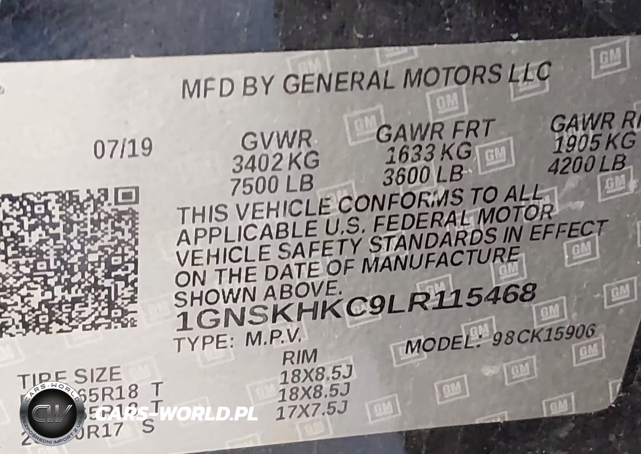 2020 Chevrolet Suburban 4Wd Lt VIN:1GNSKHKC9LR115468 - 9