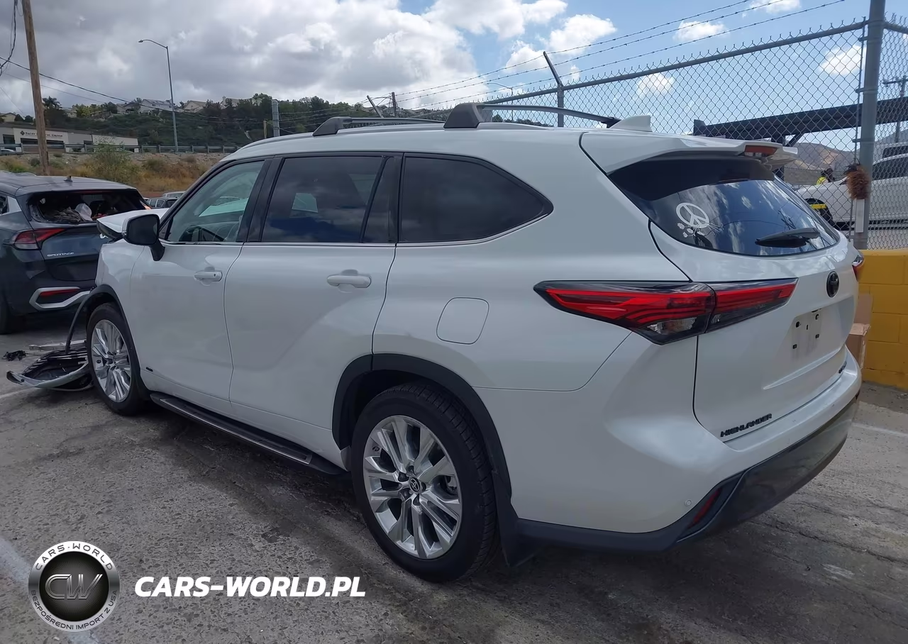 2022 Toyota Highlander Hybrid Limited VIN:5TDXBRCH5NS552080 - 3