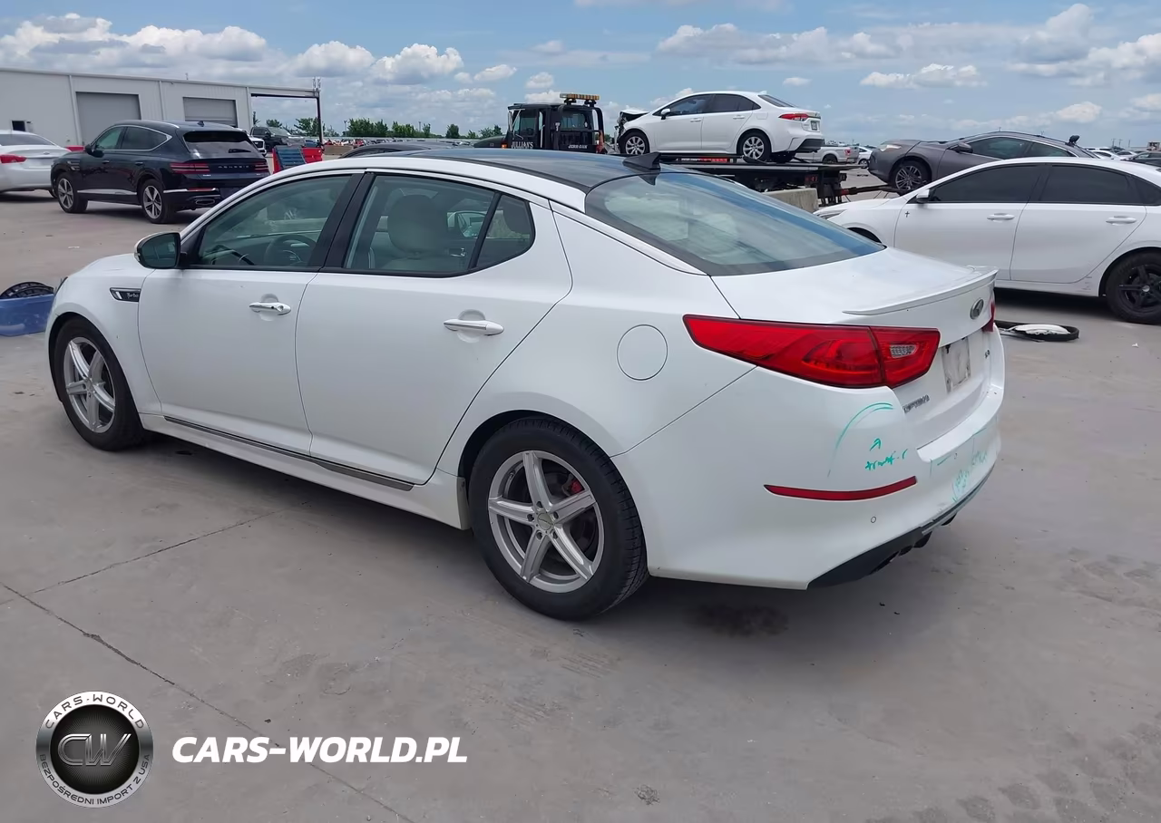 2014 Kia Optima Sxl Turbo VIN:5XXGR4A67EG278835 - 3