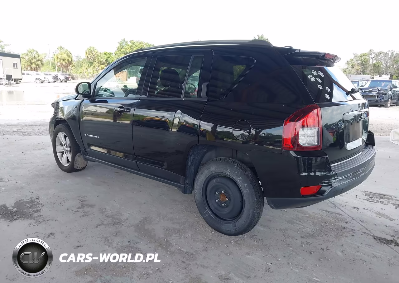 2017 Jeep Compass Sport Fwd VIN:1C4NJCBA2HD124267 - 3