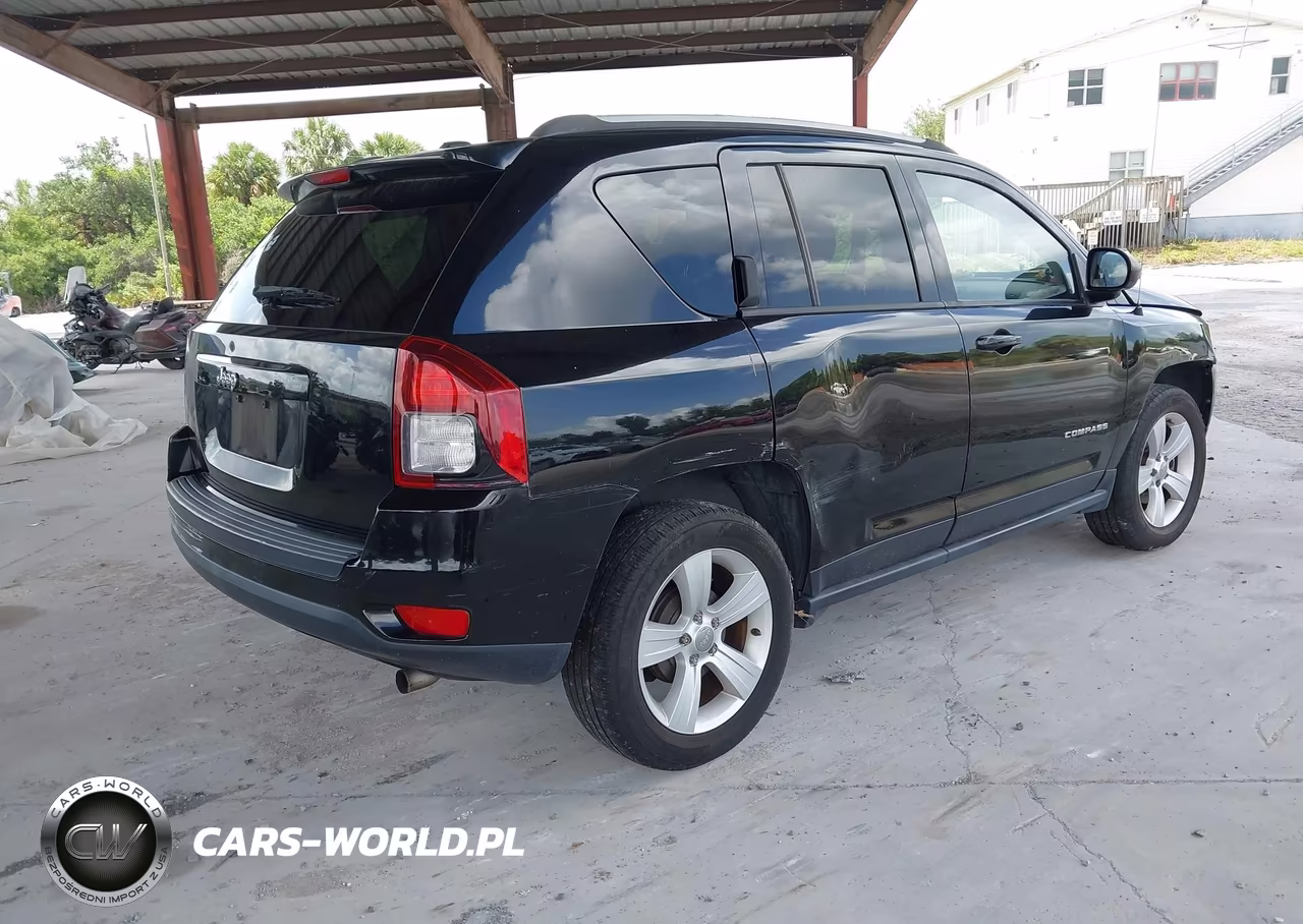 2017 Jeep Compass Sport Fwd VIN:1C4NJCBA2HD124267 - 4