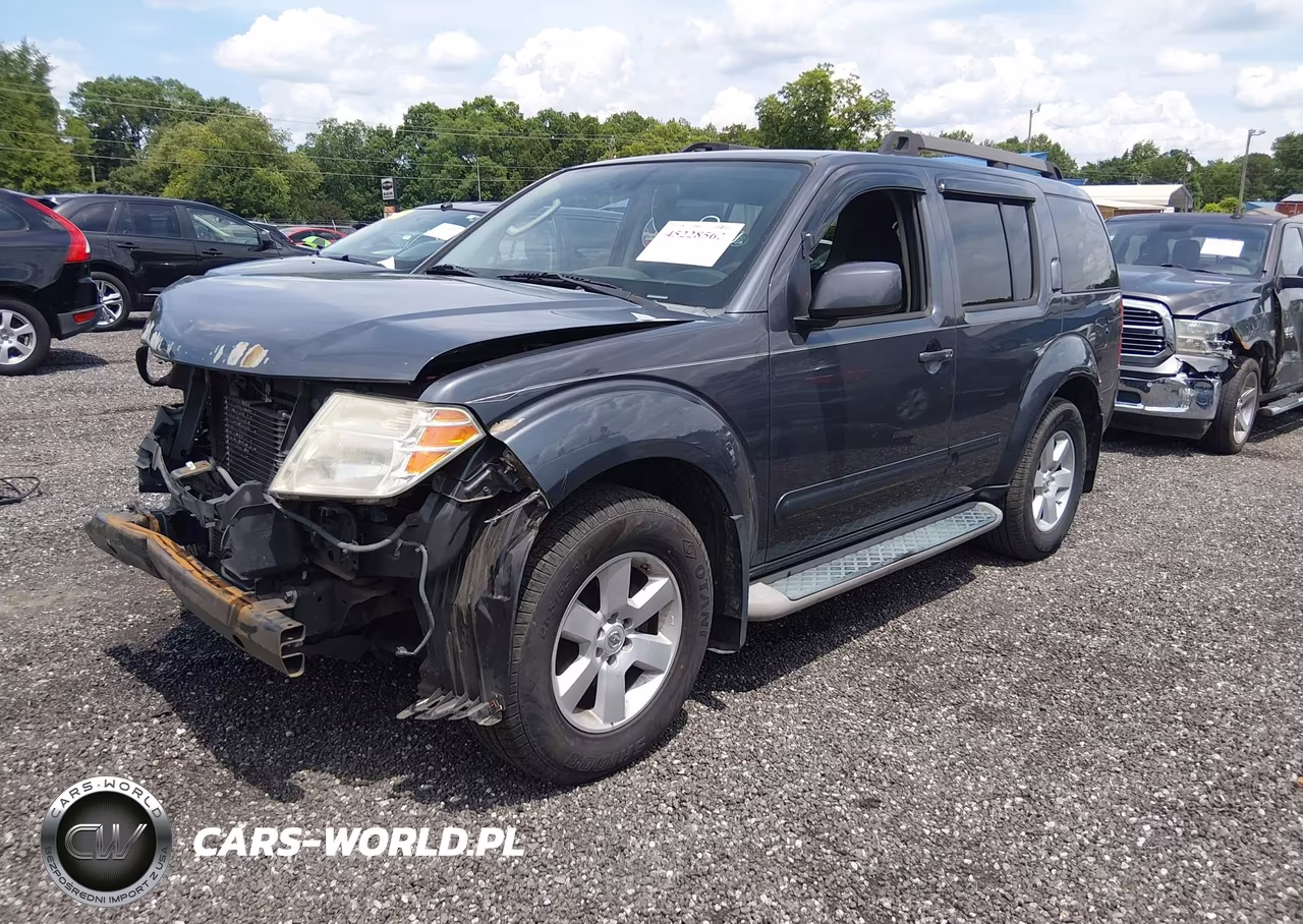2010 Nissan Pathfinder Se VIN:5N1AR1NN4AC601623 - 2