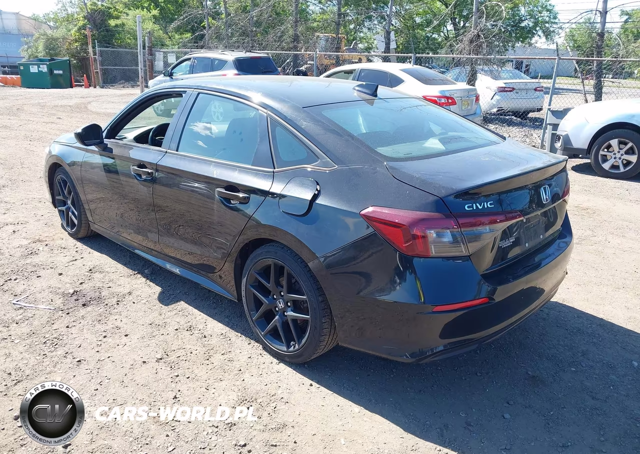 2025 Honda Civic Sport VIN:2HGFE2F57SH539645 - 3