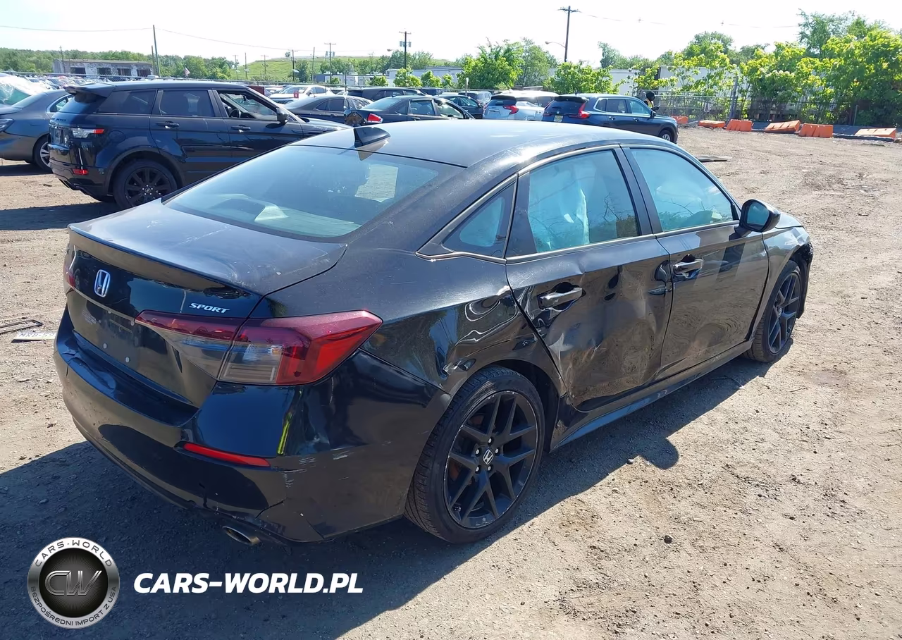 2025 Honda Civic Sport VIN:2HGFE2F57SH539645 - 4