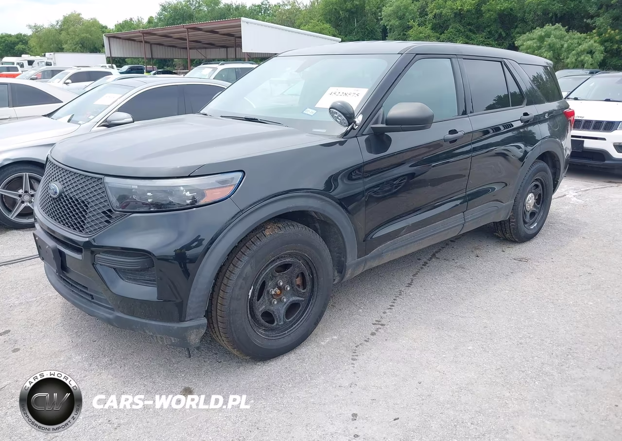 2021 Ford Police Interceptor Utility VIN:1FM5K8AW6MNA09825 - 2