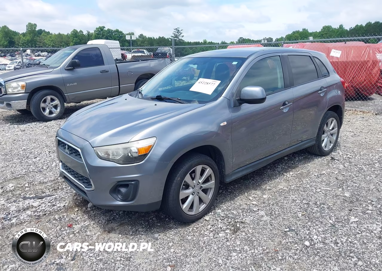 2013 Mitsubishi Outlander Sport Es VIN:4A4AP3AU1DE018012 - 2