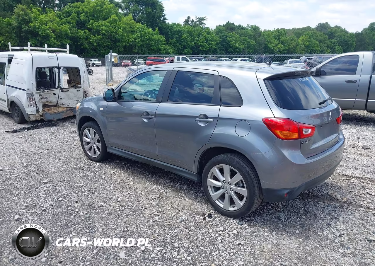 2013 Mitsubishi Outlander Sport Es VIN:4A4AP3AU1DE018012 - 3